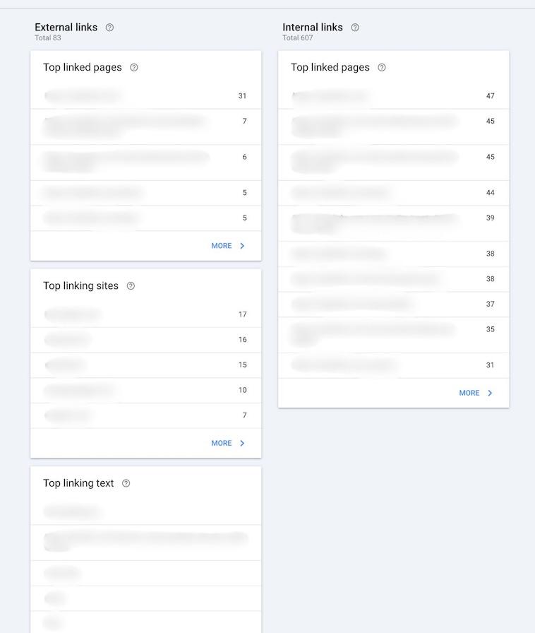 check backlinks in Google Search Console